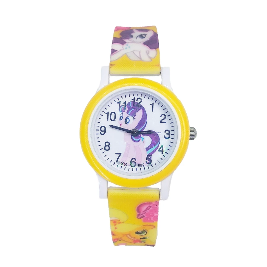 Cute pretty horse style Children's Watches Kids Student Girls Clock Child Quartz Wristwatches Women Watch for boys baby gift | Наручные