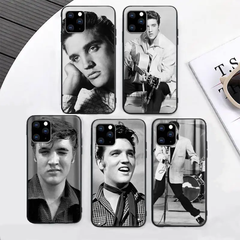 

Elvis Presley Phone Case for Apple iPhone 5 6 6S 7 8 11 12 x xr xs se max pro plus mini 2020 Fundas cover