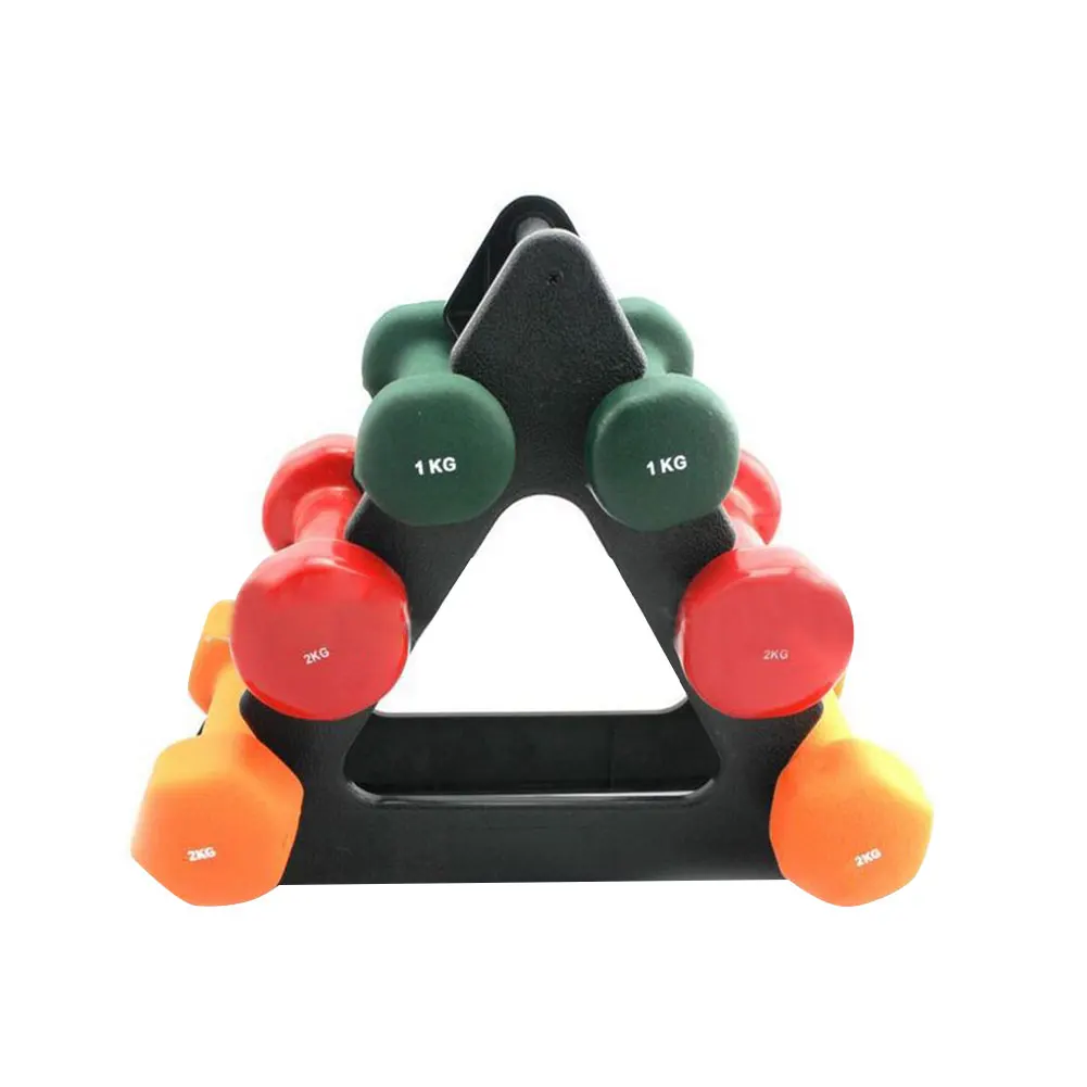 

Multifunctional Dumbbell Rack 3 Layer Compact Rugged Anti-wear Dumbbell Holder For Household Use Home Sports Equipment