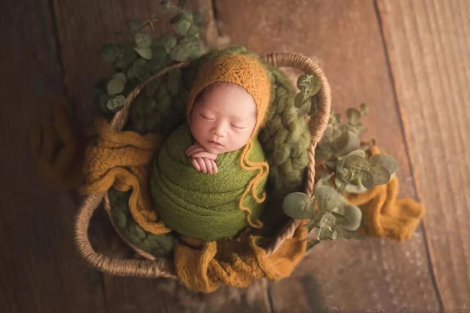 Реквизит для фотосъемки малышей студийный тканый аксессуар корзина реквизит