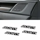 4 шт., декоративные наклейки на автомобильные аудиосистемы для Toyota Auris 2007 2008 2017