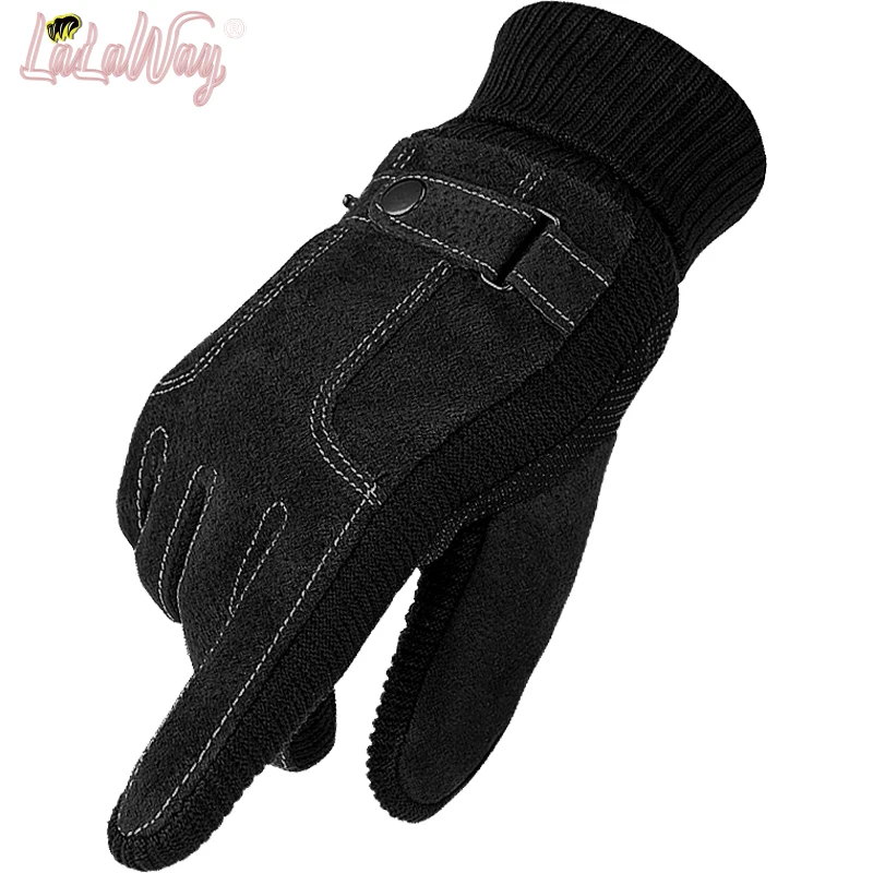 Зимние перчатки для сенсорного экрана водонепроницаемые и ветрозащитные