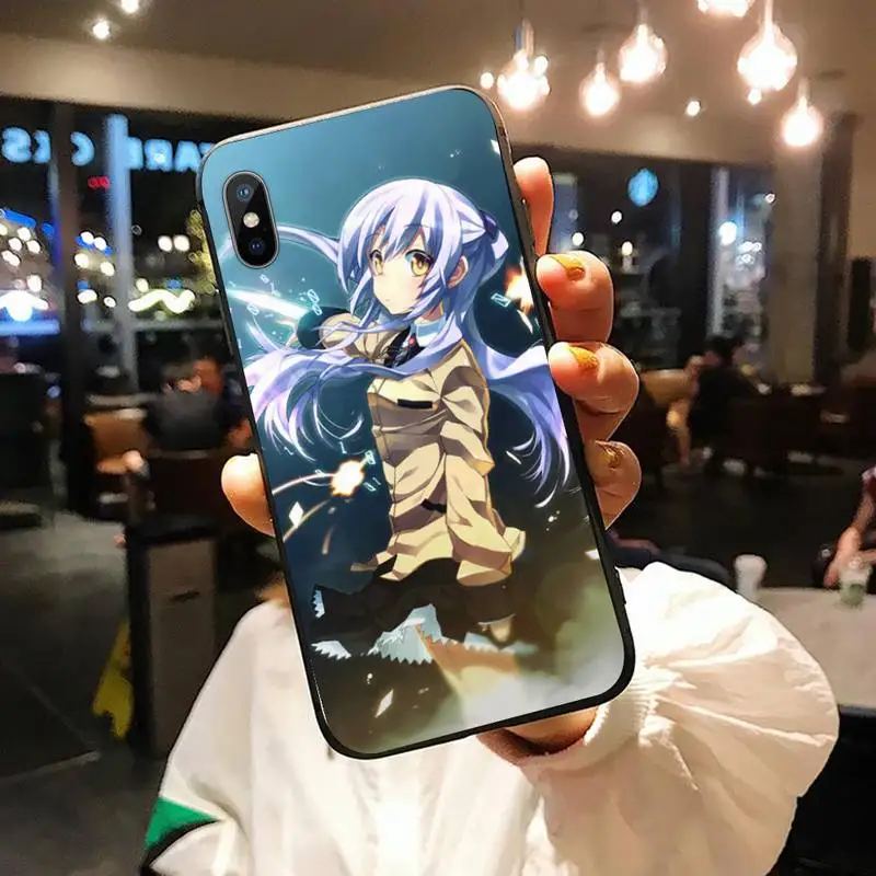 

the angel beats japanese anime luxury design shell Phone Case for iPhone 11 12 pro XS MAX 8 7 6 6S Plus X 5S SE 2020 XR