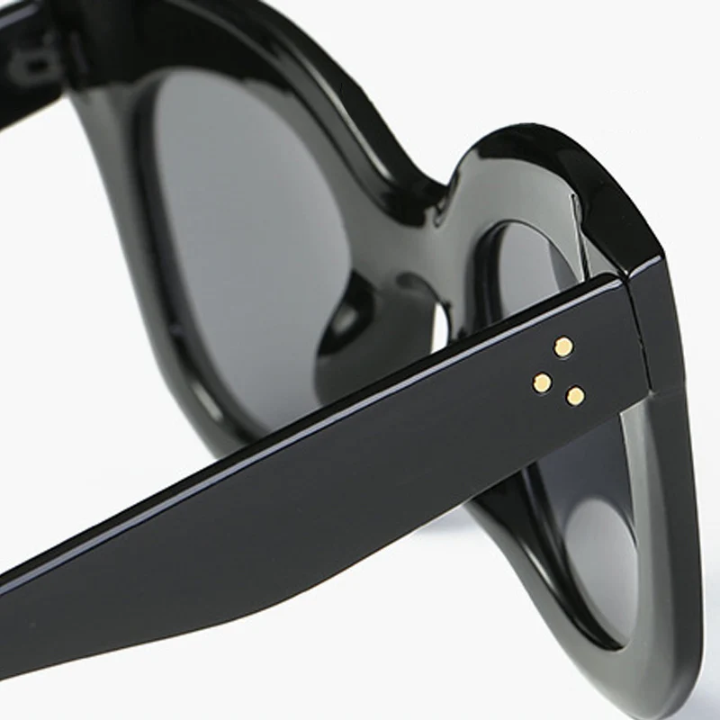 RBRARE Ретро стиль кошачий глаз женские солнцезащитные очки модные роскошные