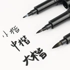 Многофункциональная ручка для каллиграфии, 1 шт., маркеры для художественного письма, офисные школьные принадлежности, школьные принадлежности, школьные черные маркеры с чернилами