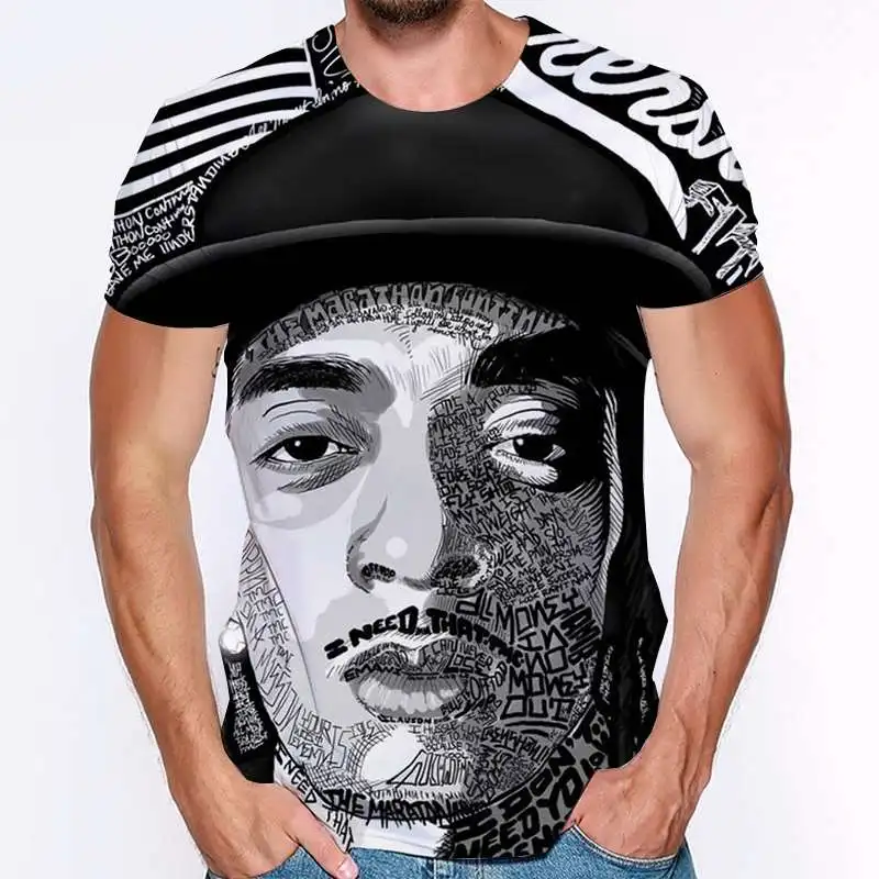 

Nipsey Hussle T-Shirt Crenshaw Rap Hip Hop Rap Merch Music T-Shirt Cool Casual Pride T Shirt Unisex Fashion Tshirt Best Seller
