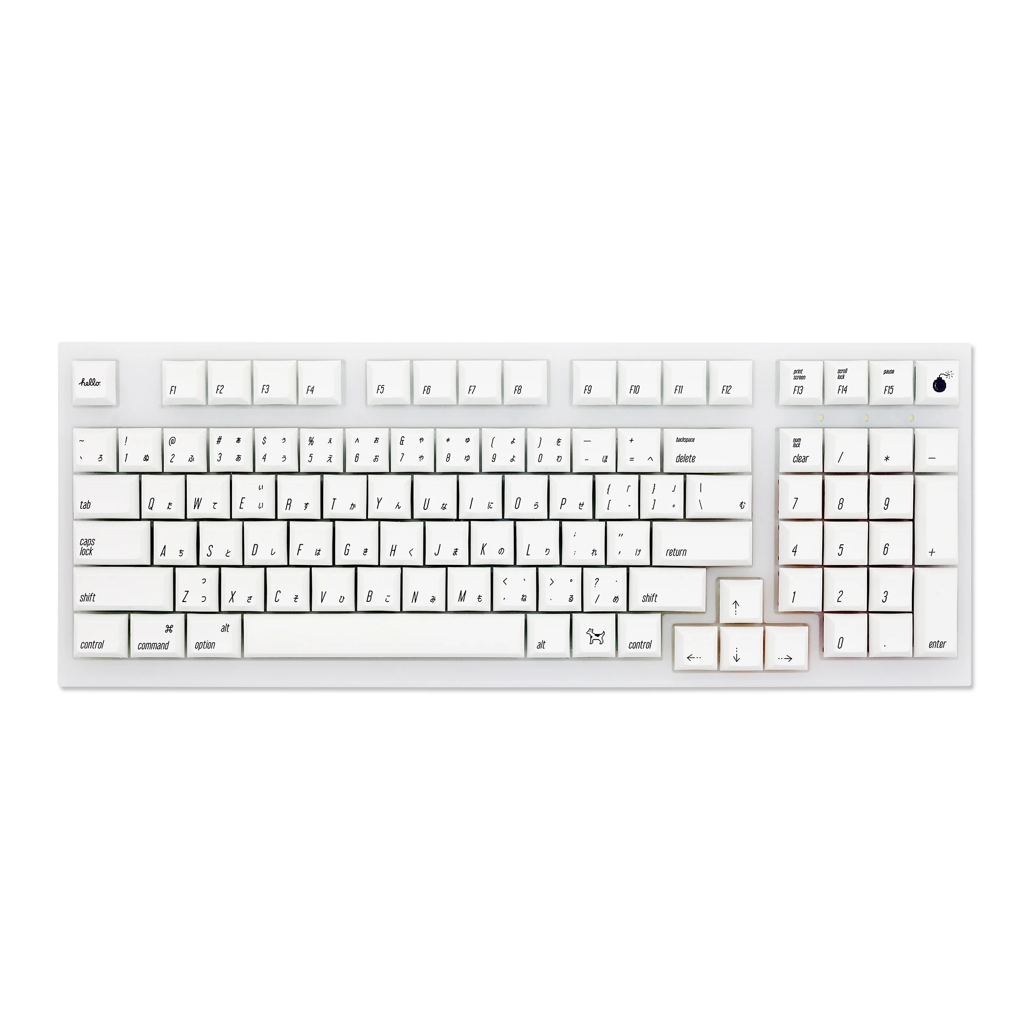 KPrepublic DSA старое яблоко набор чернильных клавиатур PBT для клавиатуры gh60 покер 87 tkl