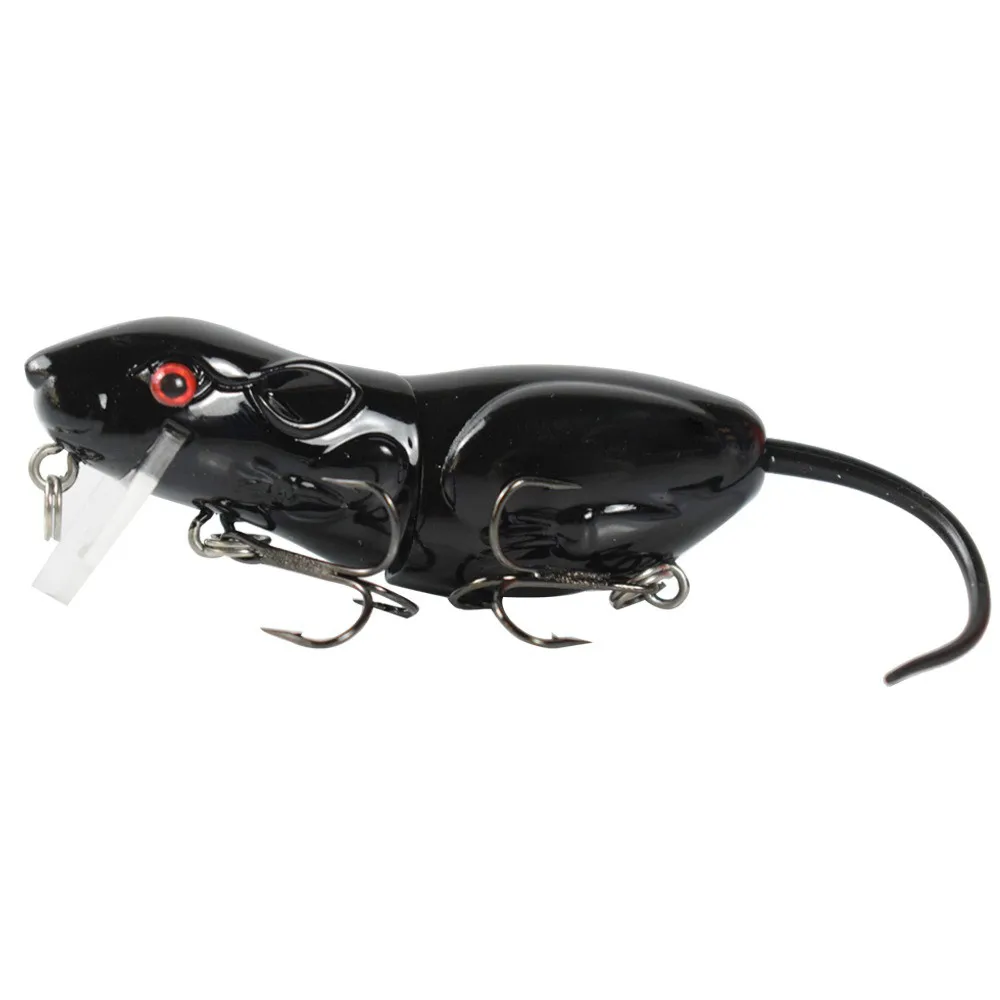 Крысиная рыболовная приманка плавающая пластиковая для мыши 6 0 см 10 5 г окуня