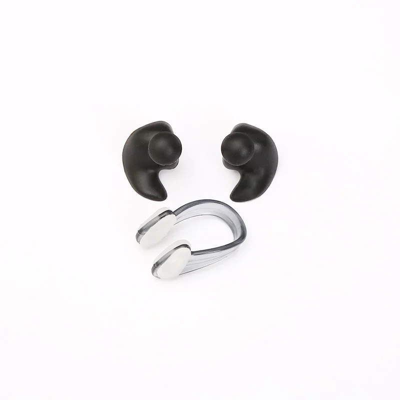 

Оптовая продажа 4/3/1 пара, мягкие комплект из носового зажима уха Вилки окружающую среду Водонепроницаемый пыленепроницаемый комплект из но...