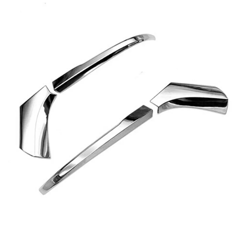 4 шт. ABS хромированное боковое зеркало заднего вида декоративная накладка для Toyota