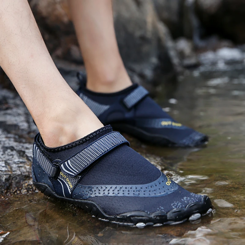 

Summer Barefoot Shoes Men Aqua Shoes Breathable Water Shoes Woman Quick Dry Swimming Socks Beach Slippers Outdoor Sneakers Tenis