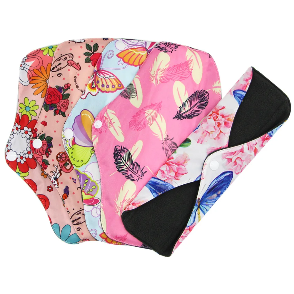 Asenappy гигиенические прокладки многоразовые менструальные подкладки древесный