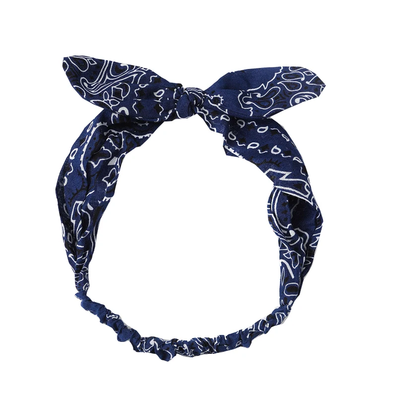 Эластичная повязка для волос с бантом женские аксессуары кроличьими ушками