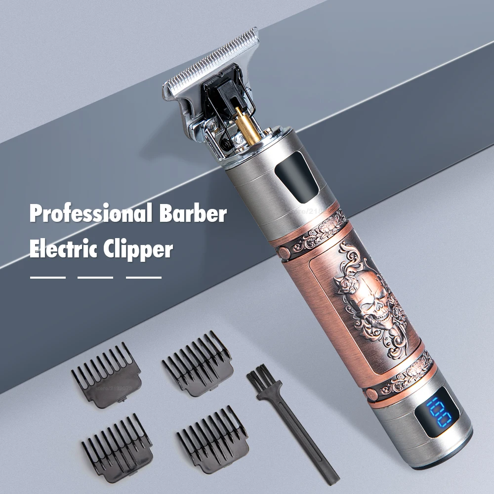 Новая машинка для стрижки волос мужчин профессиональная электрическая