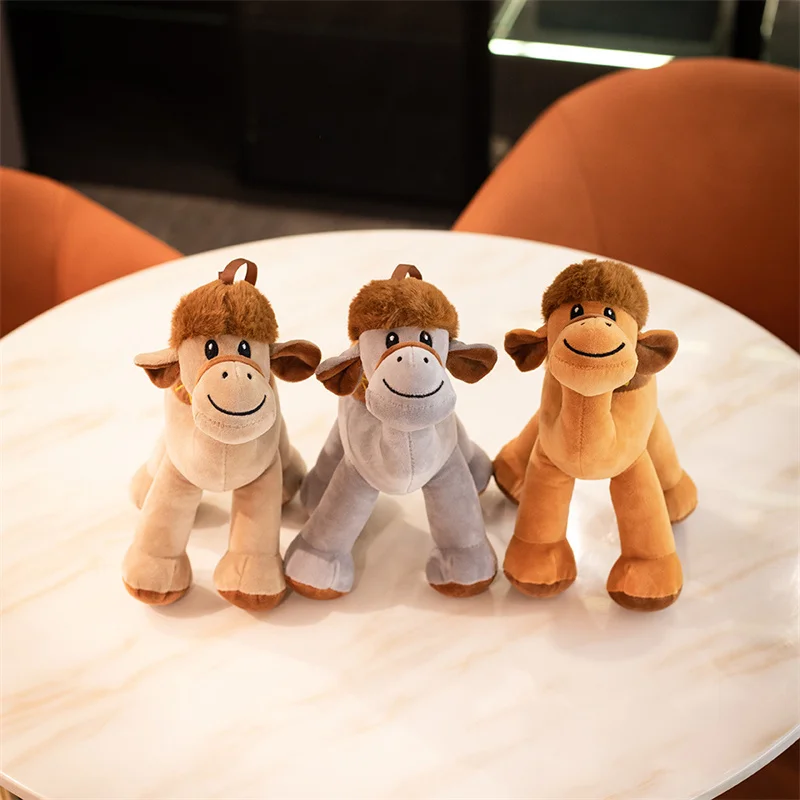 

Kawaii Cartoon Creative Desert Camel Plush Toys Home Decoration Ornaments Children's Cute Toys Girlfriend Birthday Gifts