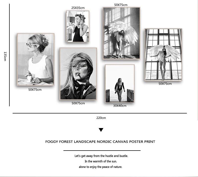 Модный плакат для сексуальных девушек холст печать на стене серфинга искусство