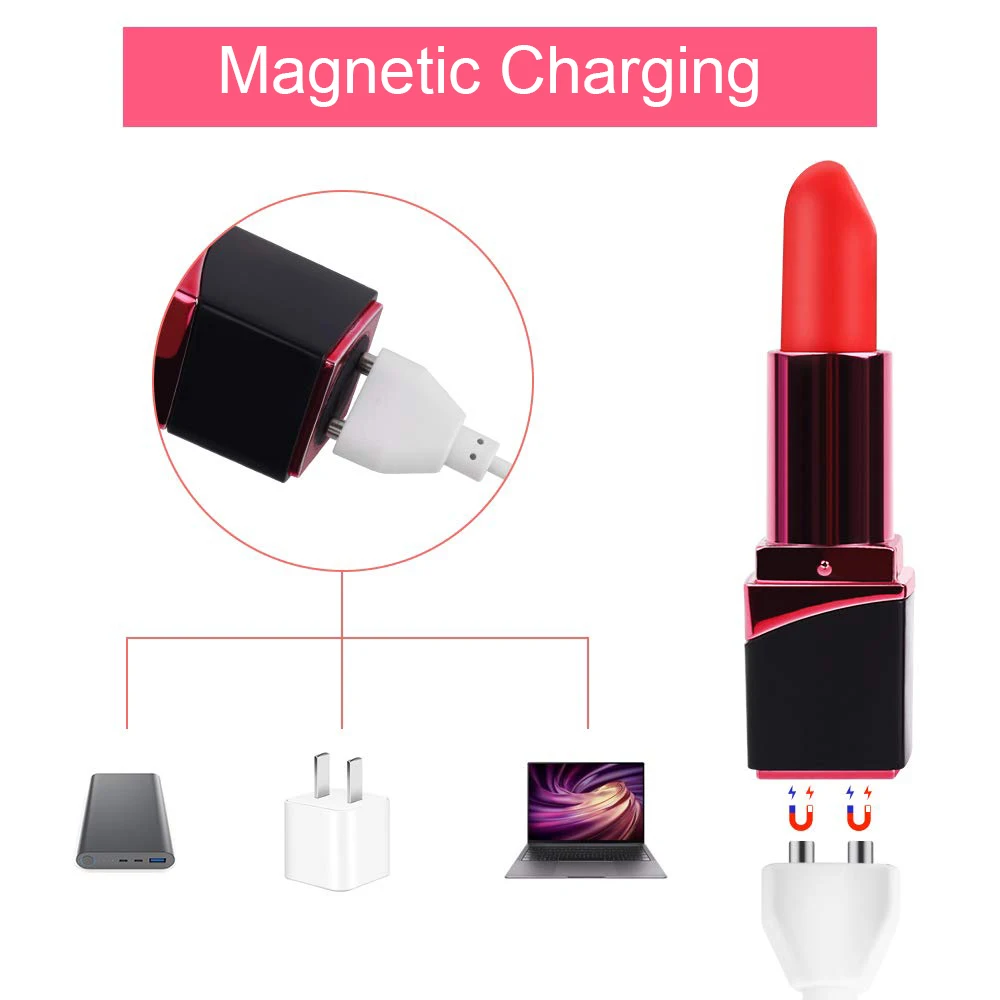 Губная помада пуля вибраторы флирт секс игрушка для женщины 10 скоростей Вагина