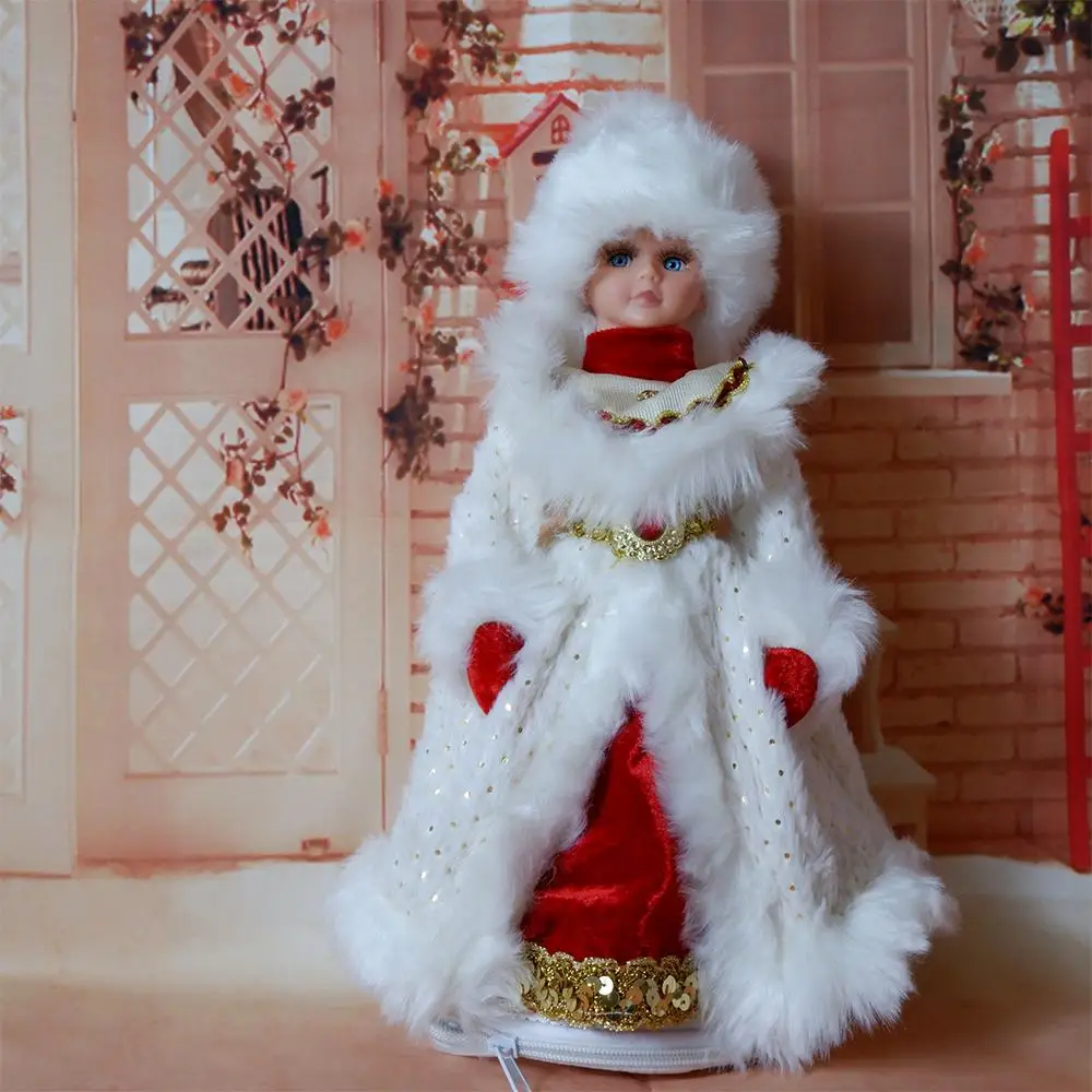 

Ведро для конфет в виде снежной девочки, куклы, Подарочная коробка для конфет, игрушка, Рождественское украшение, праздничные украшения для ...