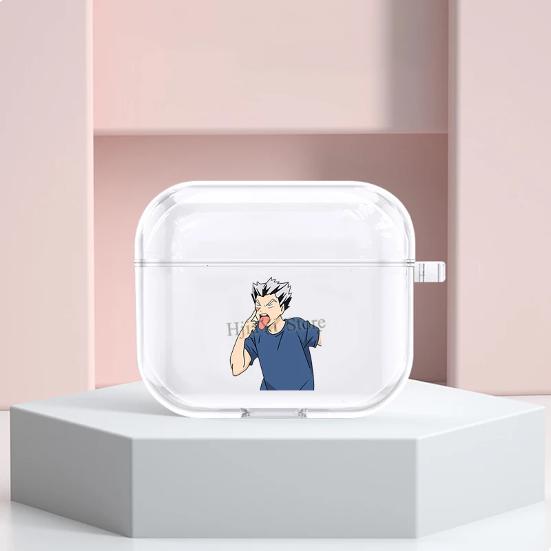 

Funny Haikyuu bokuto koutarou Case For Apple Airpods 3 Soft Cover For Airpods Pro Airpods 2 Wireless Earphone Funda