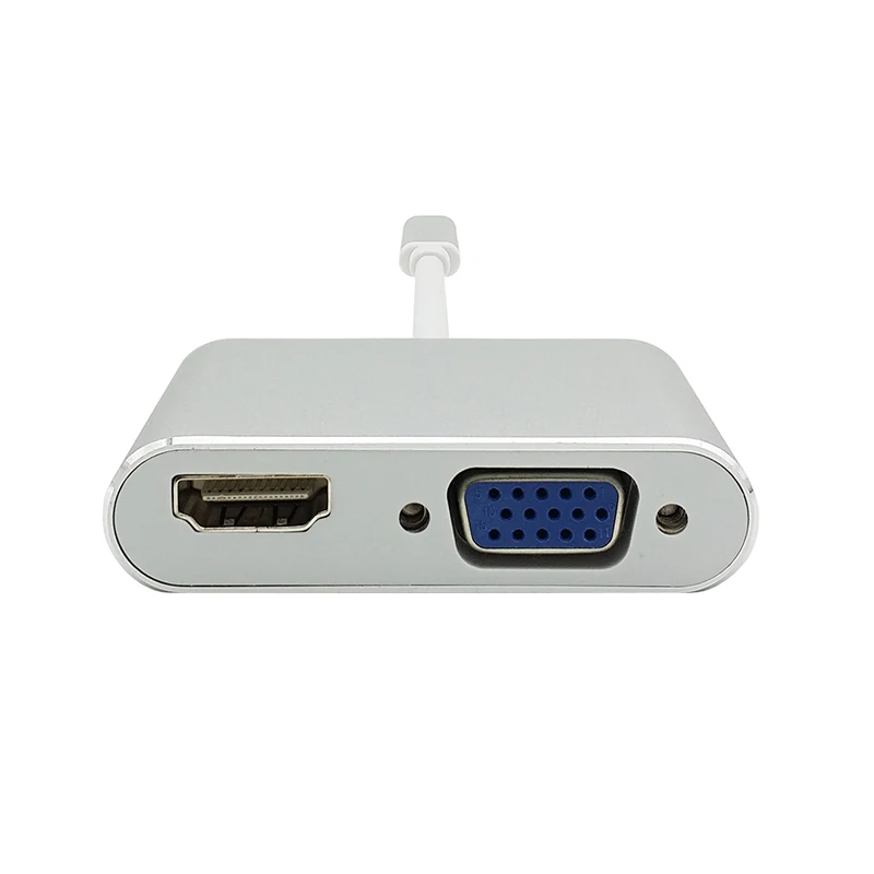 USB C к HDMI 4K VGA 1080P type адаптер поддержка * 2K для Macbook Google Pixel c VGA|hdmi vga adapter|hdmi 4kto hdmi |
