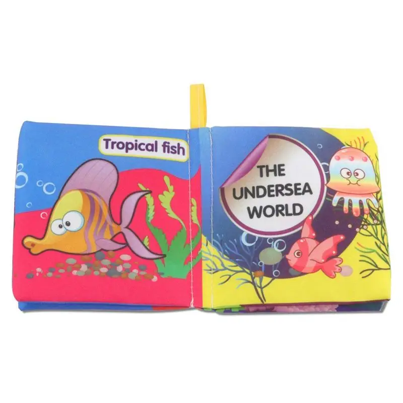 9 шт. в комплекте нетоксичные ткани детские тканевые книги для раннего развития