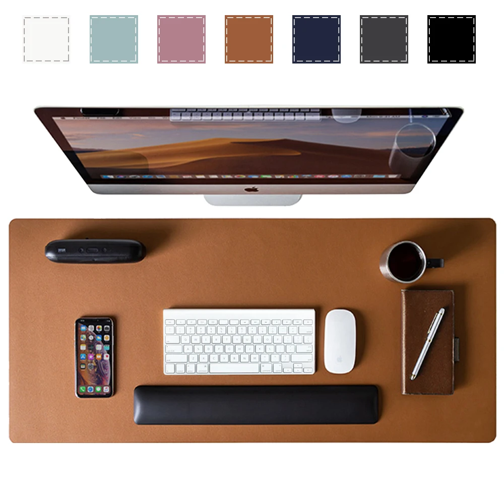 

Mouse Pad Gamer Pu Leather Desk Pad Mouse Mats Computer Table Mat Gaming Mouse Pad Large For Office And Home