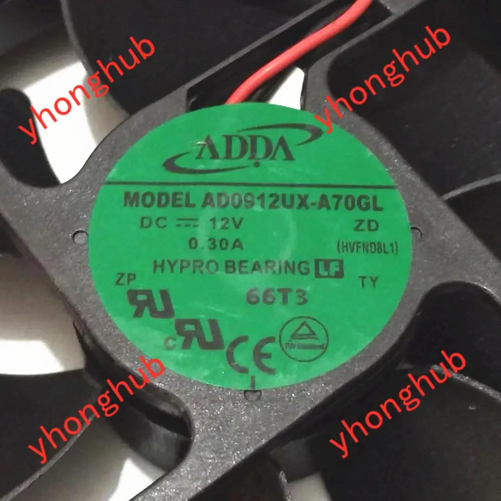 Охлаждающий вентилятор для сервера ADDA AD0912UX A70GL G DC 12 В 0 30 а 90x90x25 мм|square fan|server fandc fan