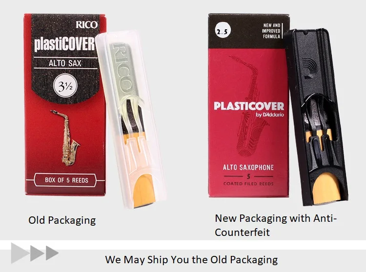 Rico от D&#x27addario Plasticover сопрано саксофон Sax Reeds Strength 2/2. 5/3/3. 5 один пакет в наличии |