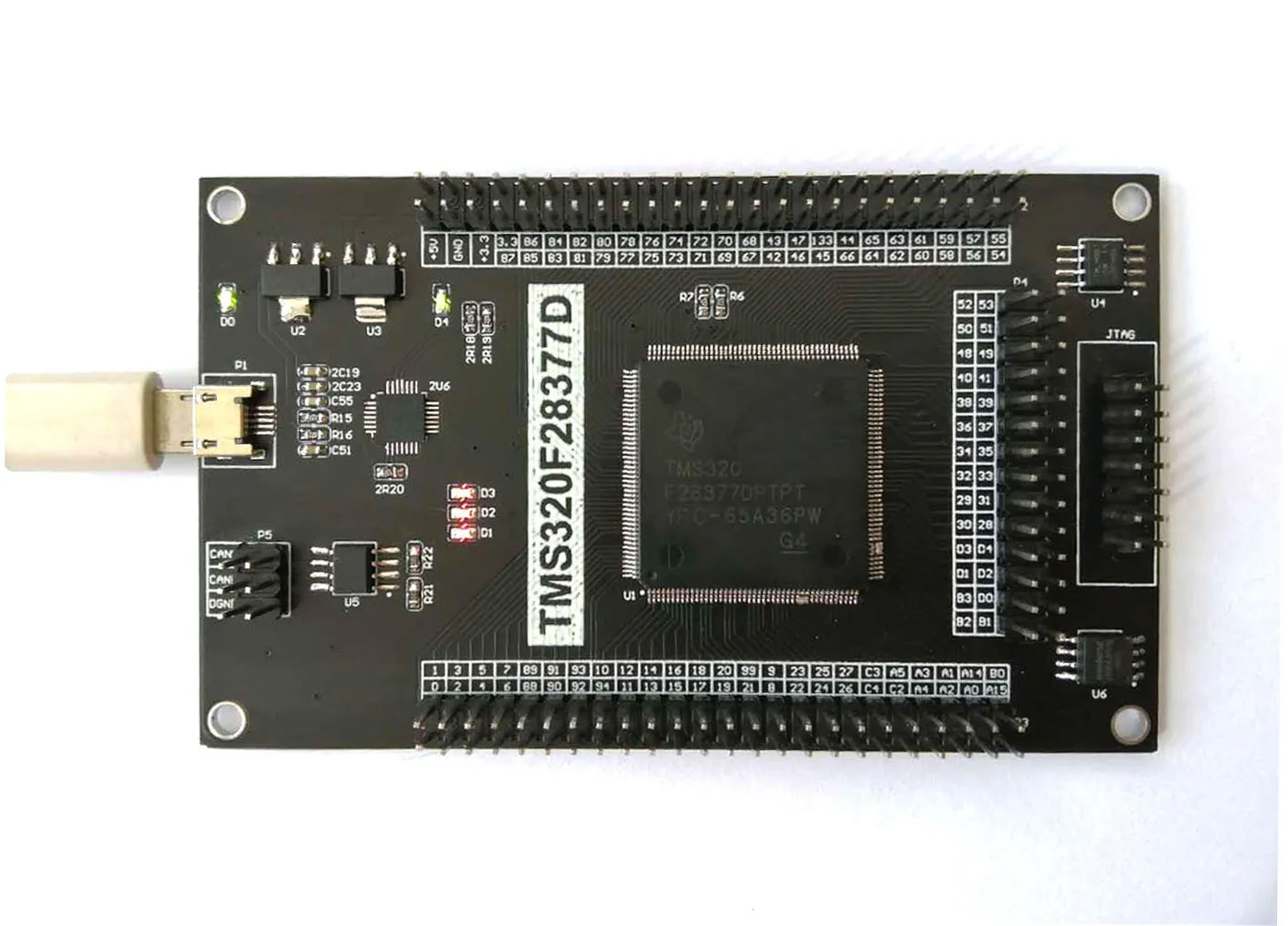 

TMS320F28379DPTPS 176-pin двухъядерный DSP макетная плата для научной IIC SPI CAN-связи