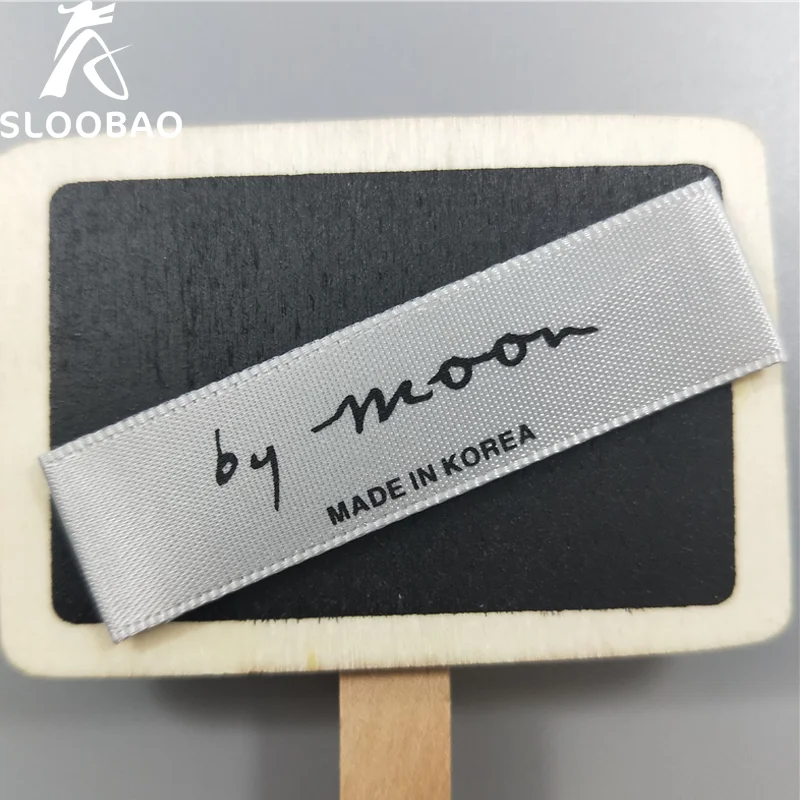 Бесплатная доставка точечная свинцовая этикетка Сделано в Корее серая Марка|sewing