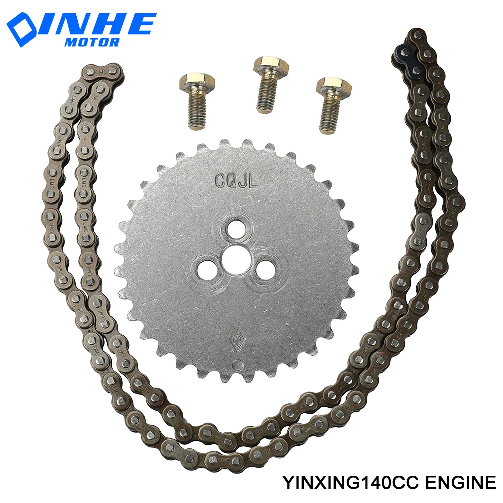 YX140 цепь ГРМ Переключение времени комплект звездочек для YX YinXiang 140cc 1P56FMJ