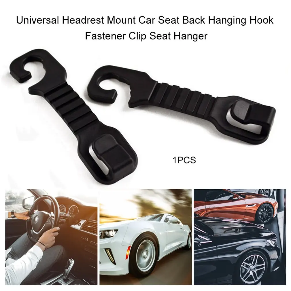 

Hot New Universal Headrest Mount Car Seat Back Hanging Hook Purse Bag Organizer Holder Hook Vehicle Fastener & Clip Seat Hanger