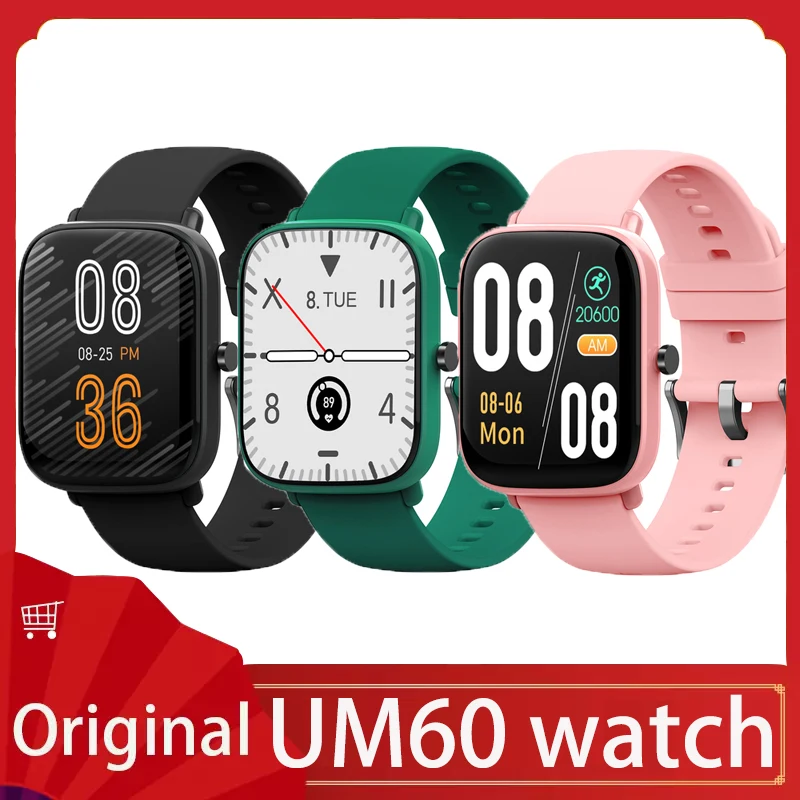 

Smart Watch IP67 Waterproof Sports Sleep Health Fitness Tracker Multi Sports Modes UM60 Men Women Smartwatch For Android IOS