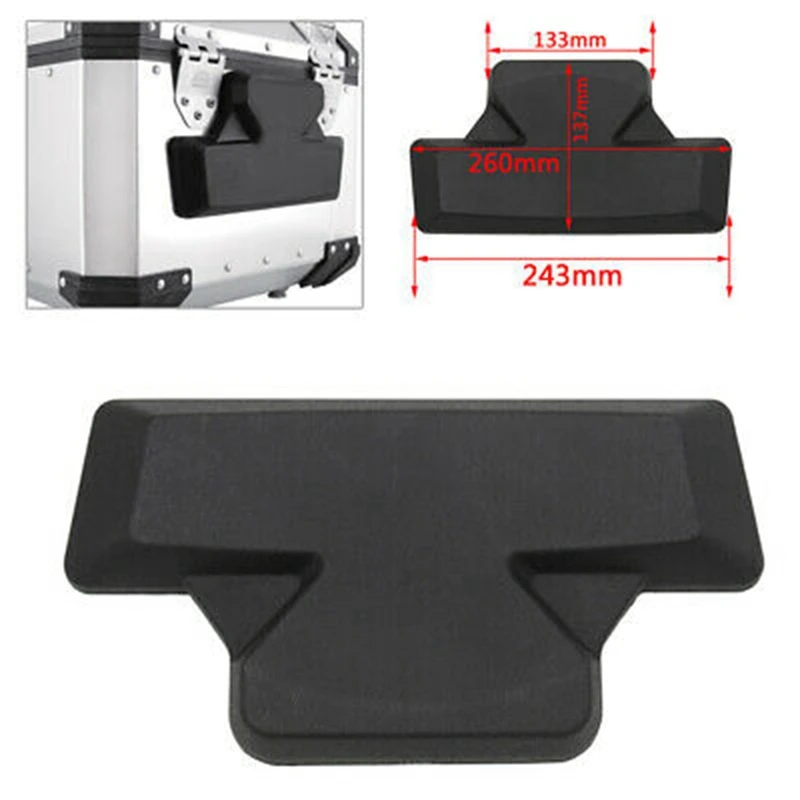 

Universal Motorcycle Trunk Backrest Tail Box Cushion Aluminum Alloy Trunk Back Cushion