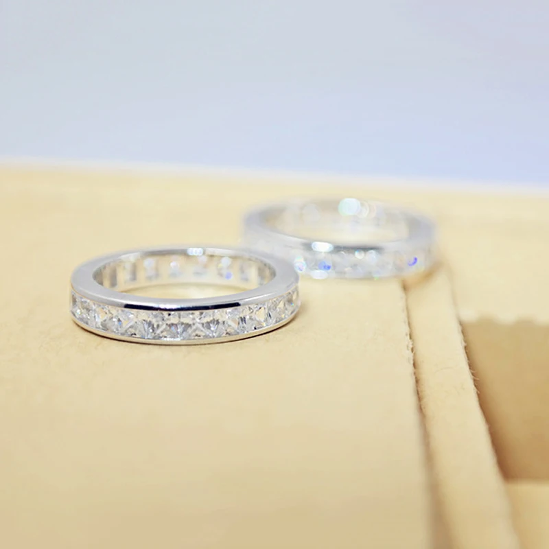 DODO серебристый цвет ААА кубический цирконий шармы Свадебные обручальные кольца модные ювелирные изделия
