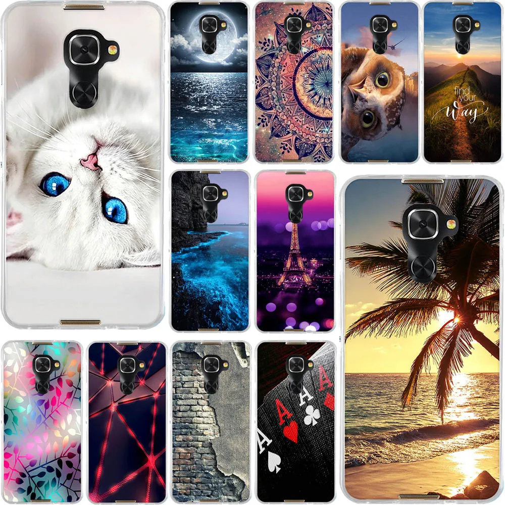 Мягкий термополиуретановый чехол для Alcatel Idol 4S/Windows/4 Pro OT6070 5 дюймов защитный на