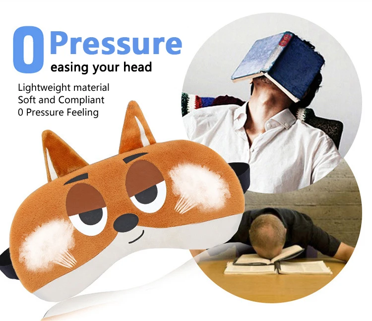 Симпатичная мультяшная аниме маска для глаз сна Забавная детская повязка на