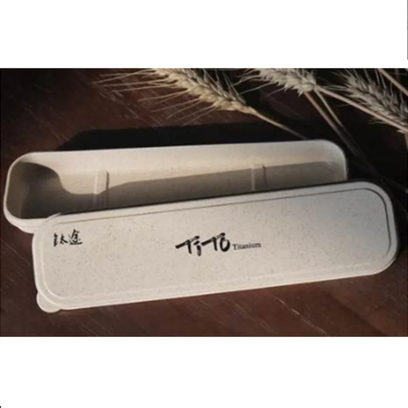 Вилка из титанового сплава портативная ложка для пикника и отдыха на открытом