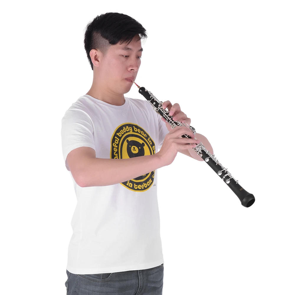 Ammoon Профессиональный C ключевой гобой полуавтоматическая Стиль ключи с