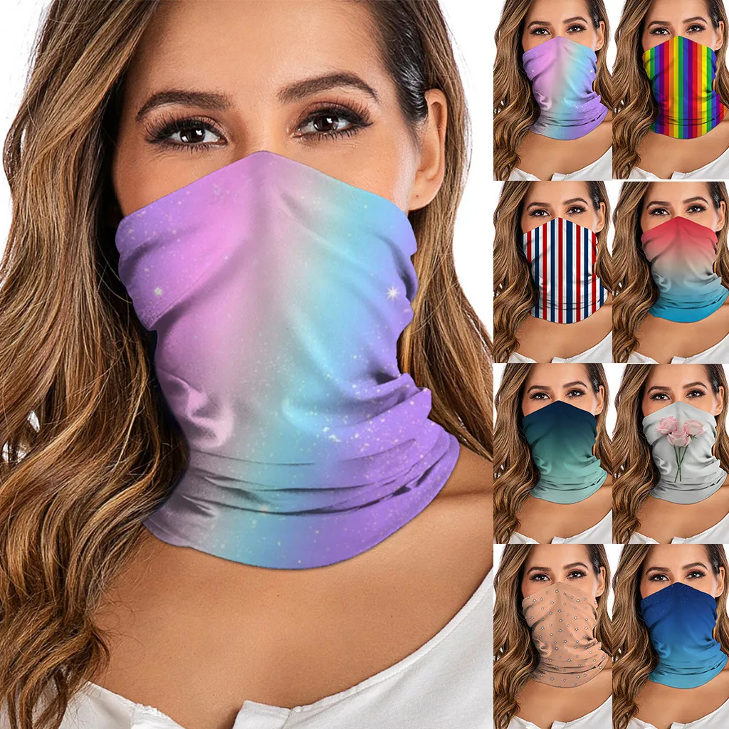 

Outdoor Bandana Breathable Face Scarf Fishing Cycling Sport Soft Smooth Elastic Tube Neck Gaiter Cover Men July 8th