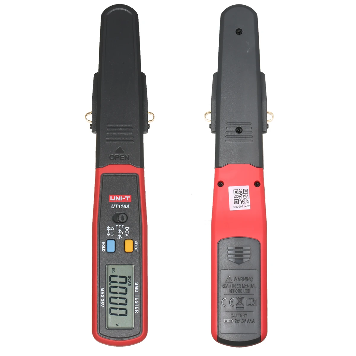 UNI-T UT116A UT116C SMD сопротивление тестера конденсатор измеритель диодов ЖК-дисплей