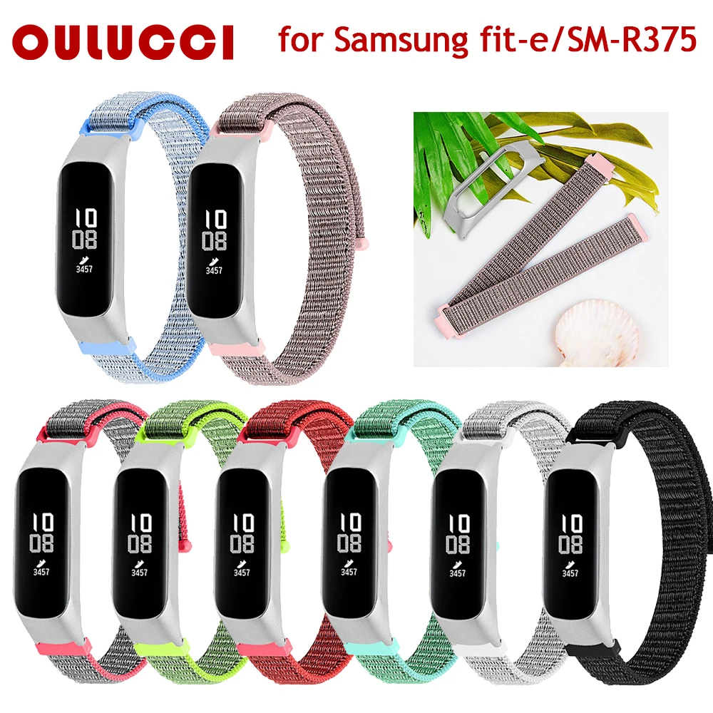OULUCCI нейлоновая петля для samsung fit e ремешок мягкий дышащий Смарт аксессуары