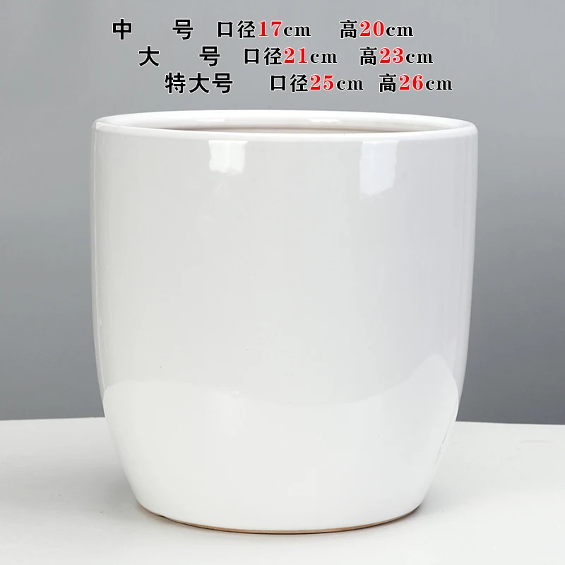 

Large Minimalist Planters Ceramic Plants Simple Flower Pot Nordic Style Vintage Decoration Blumentopf Home Decoration BK50HP