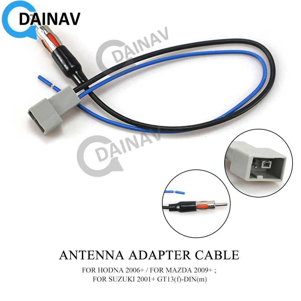 

13-002 антенный кабель адаптера для HODNA 2006 +/MAZDA 2009 +/SUZUKI 2001 + GT13(f)-DIN(m)
