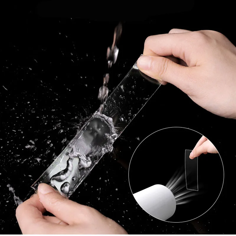 Многоразовая прочная самоклеящаяся лента 3 м кухонный водонепроницаемый