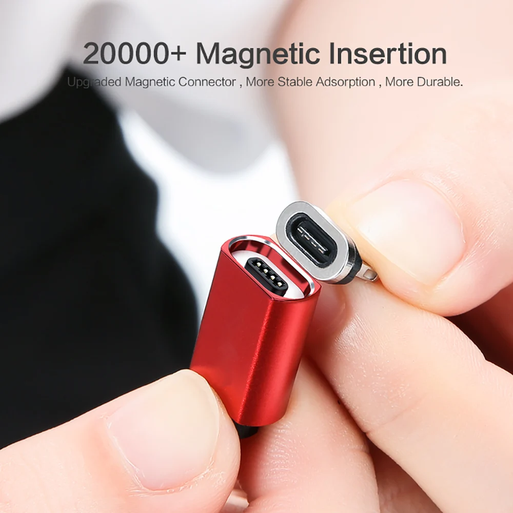 3A(Max) Магнитный кабель для быстрой зарядки usb type C Micro USB для xiaomi samsung huawei iPhone Магнитный кабель для синхронизации данных USB C кабели