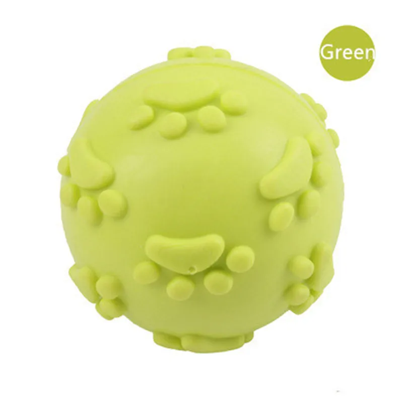 Забавная собачья лапка с принтом в виде мяча красочные звуковые скрипучие