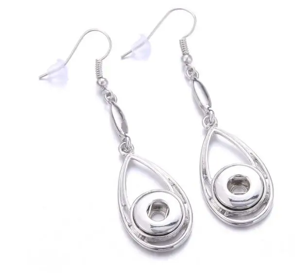 Модные взаимозаменяемые серьги с кристаллами в форме сердца подходят для 12 мм