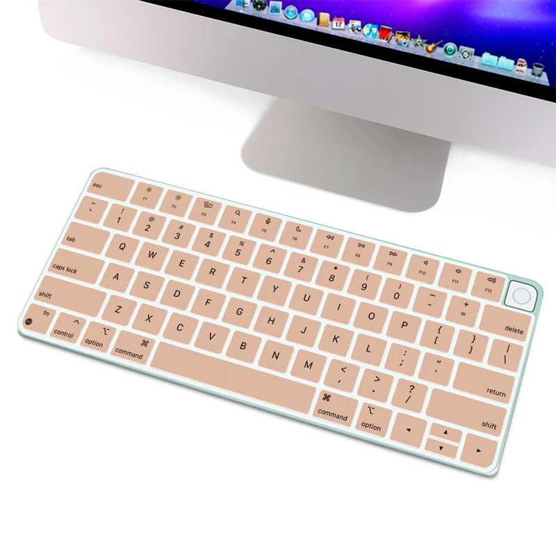 Защитные чехлы для клавиатуры новейшей Apple iMac волшебная клавиатура 24 дюйма с Touch ID