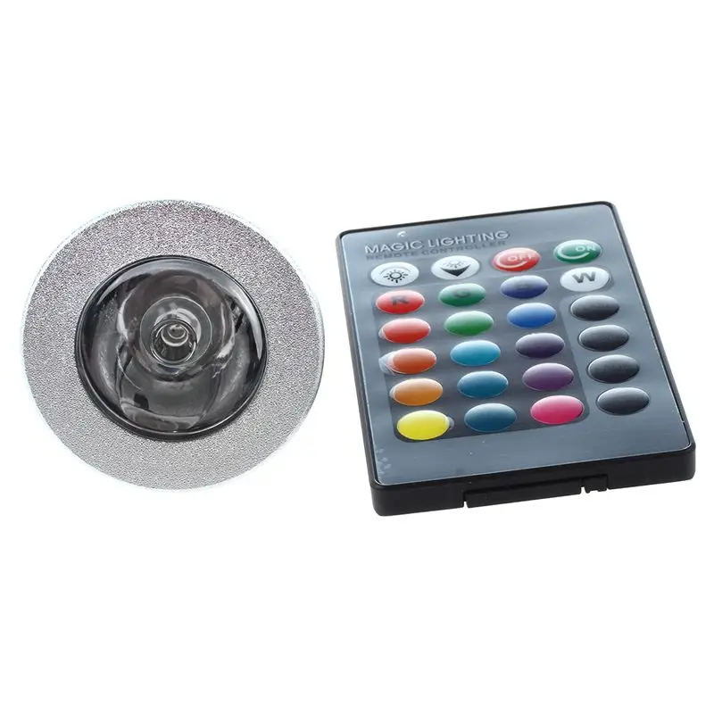 GU10 3 Вт 16 цветов RGB светодиодный светильник лампа + ИК пульт дистанционного